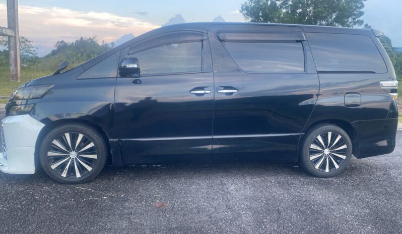 Toyota Vellfire ANH20 full